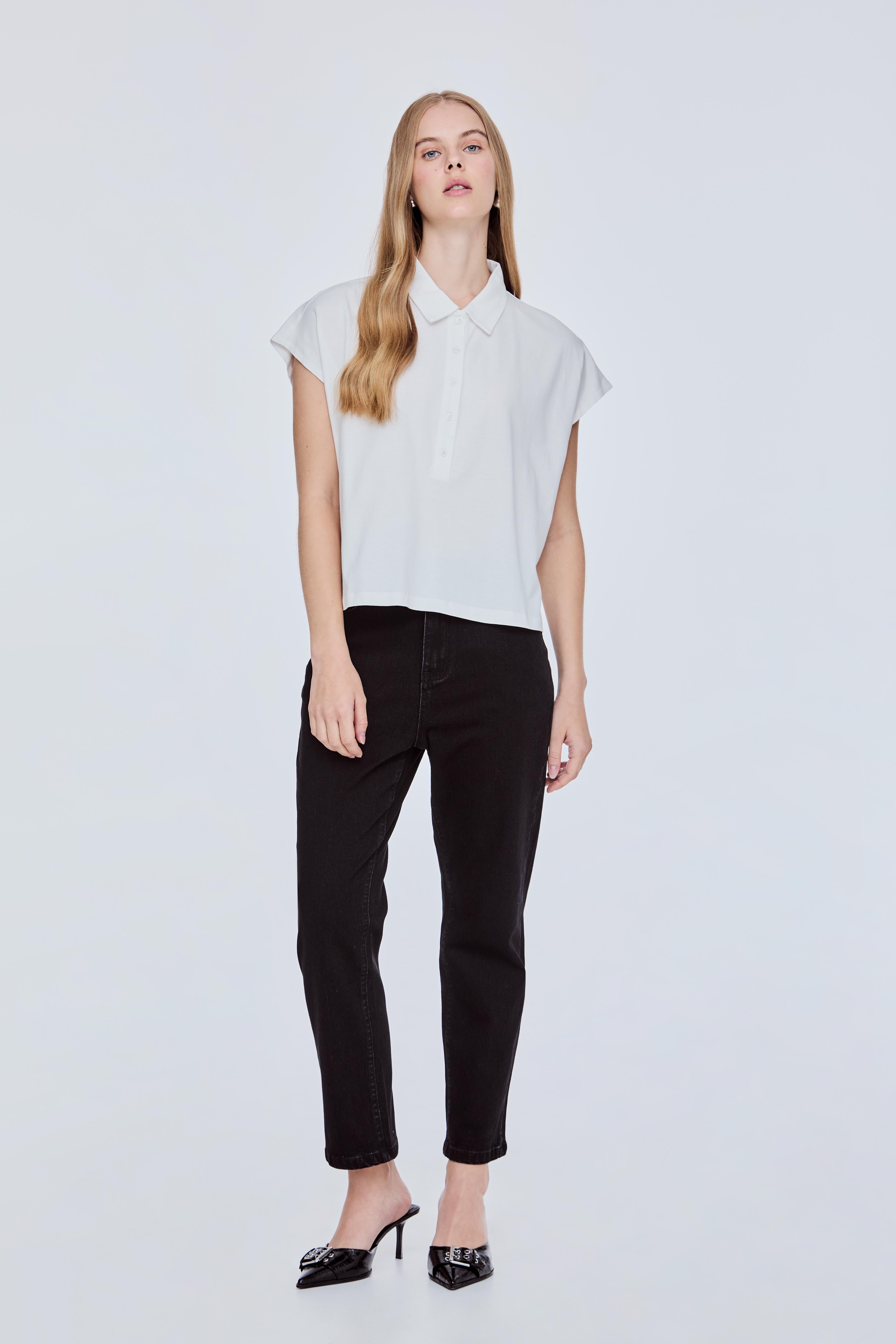 Collared Magyar Tee
