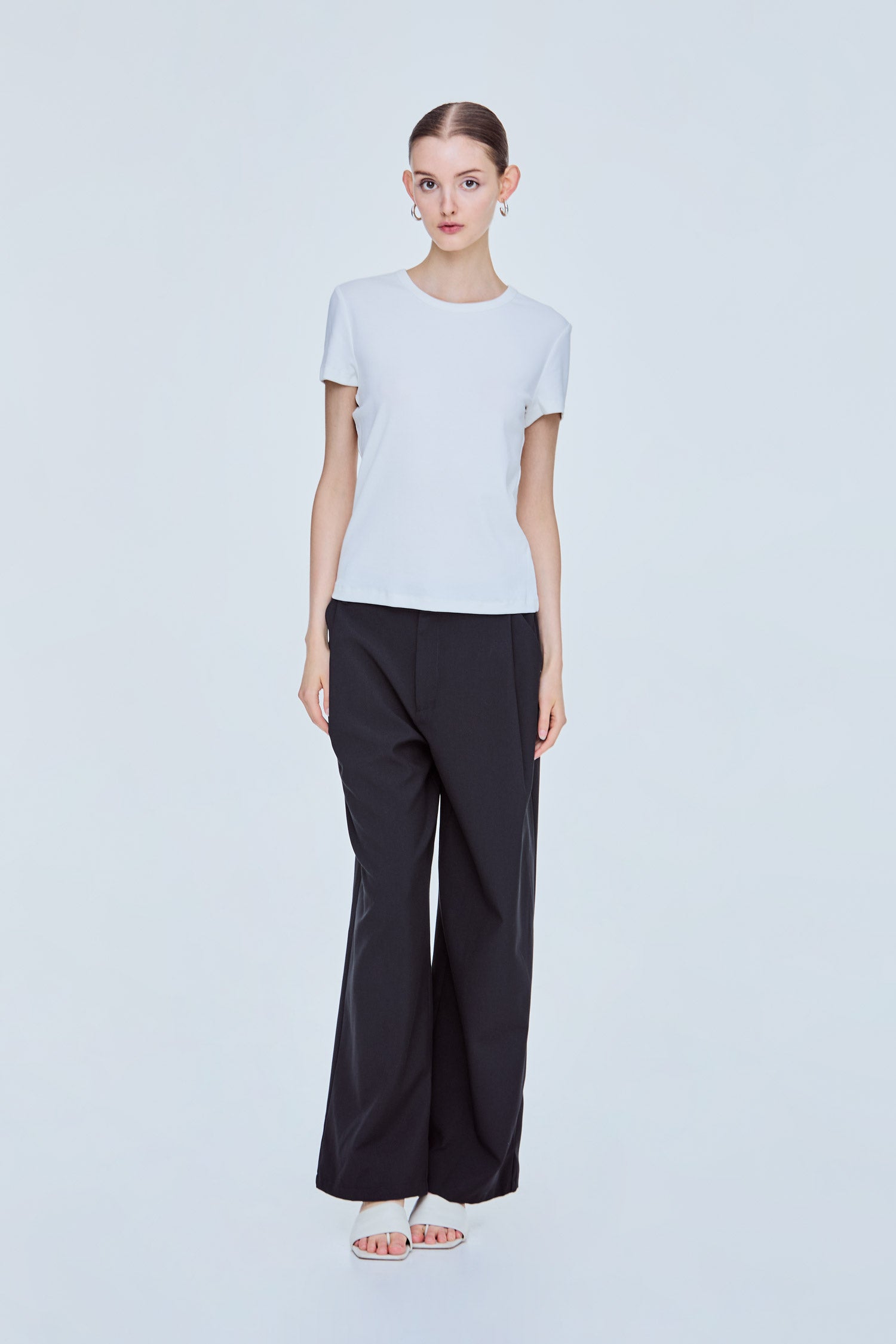 Soft Crew Neck Top