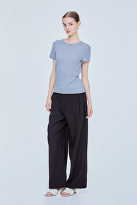 Soft Crew Neck Top