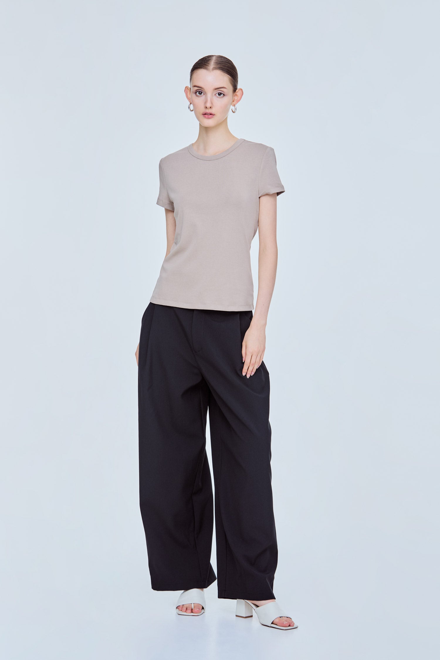 Soft Crew Neck Top