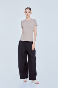 Soft Crew Neck Top