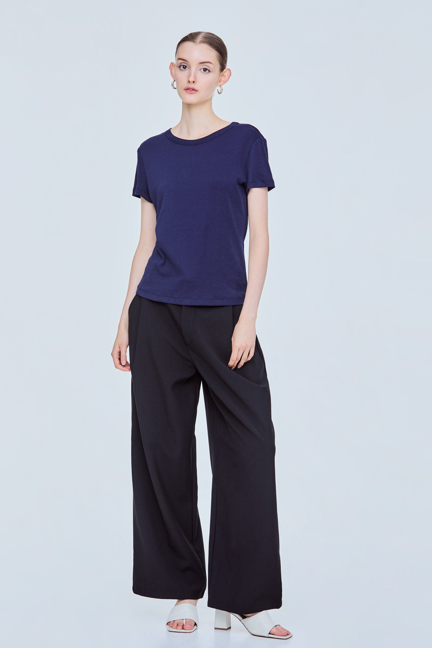 Soft Crew Neck Top
