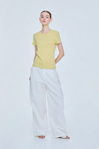 Soft Crew Neck Top