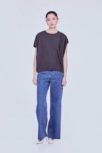 Panelled Cocoon Fit Tee