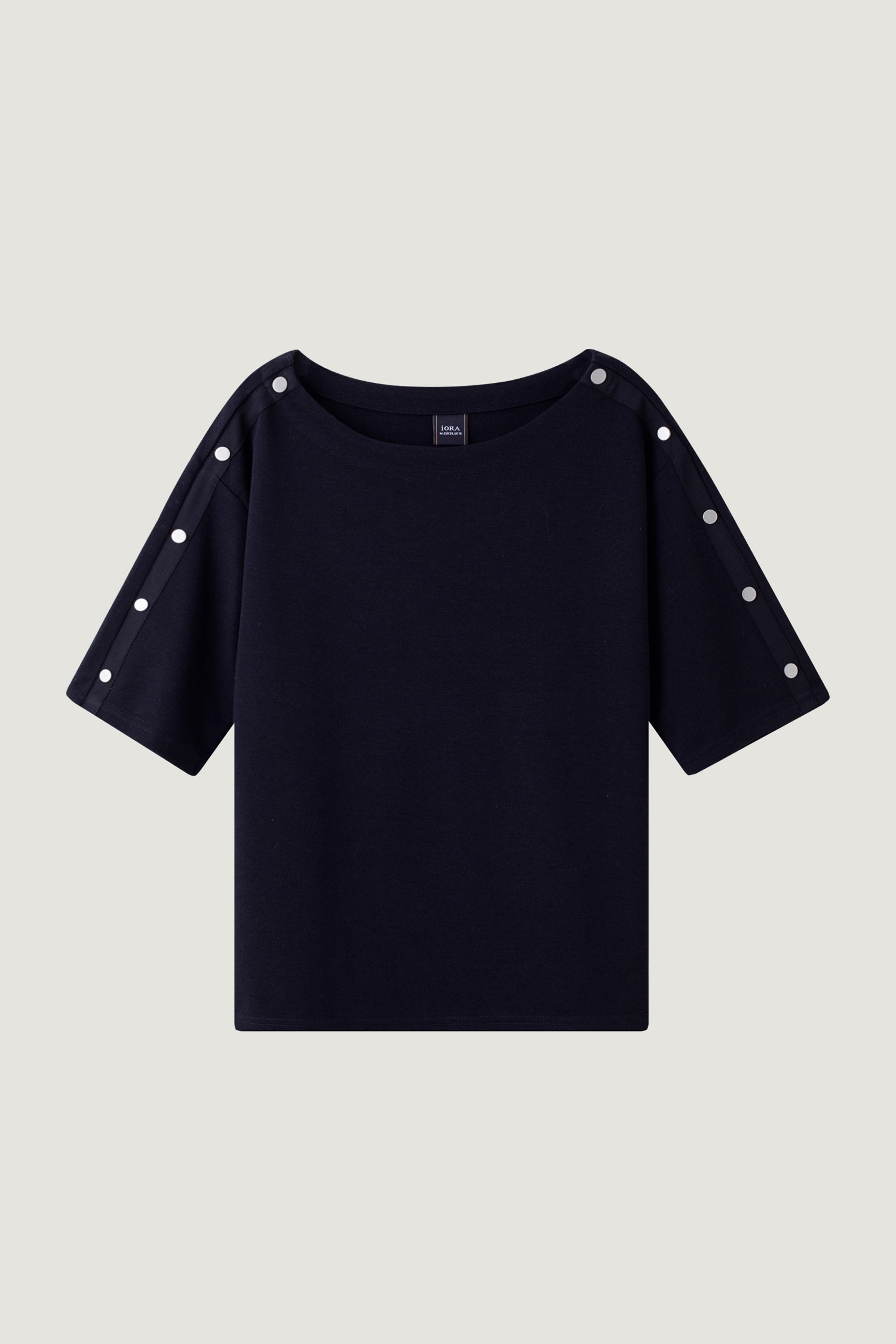 Top With Buttons on Sleeves