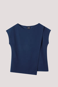 Asymmetrical Panelled Tee Blouse