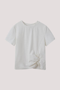 Side Knotted Tee