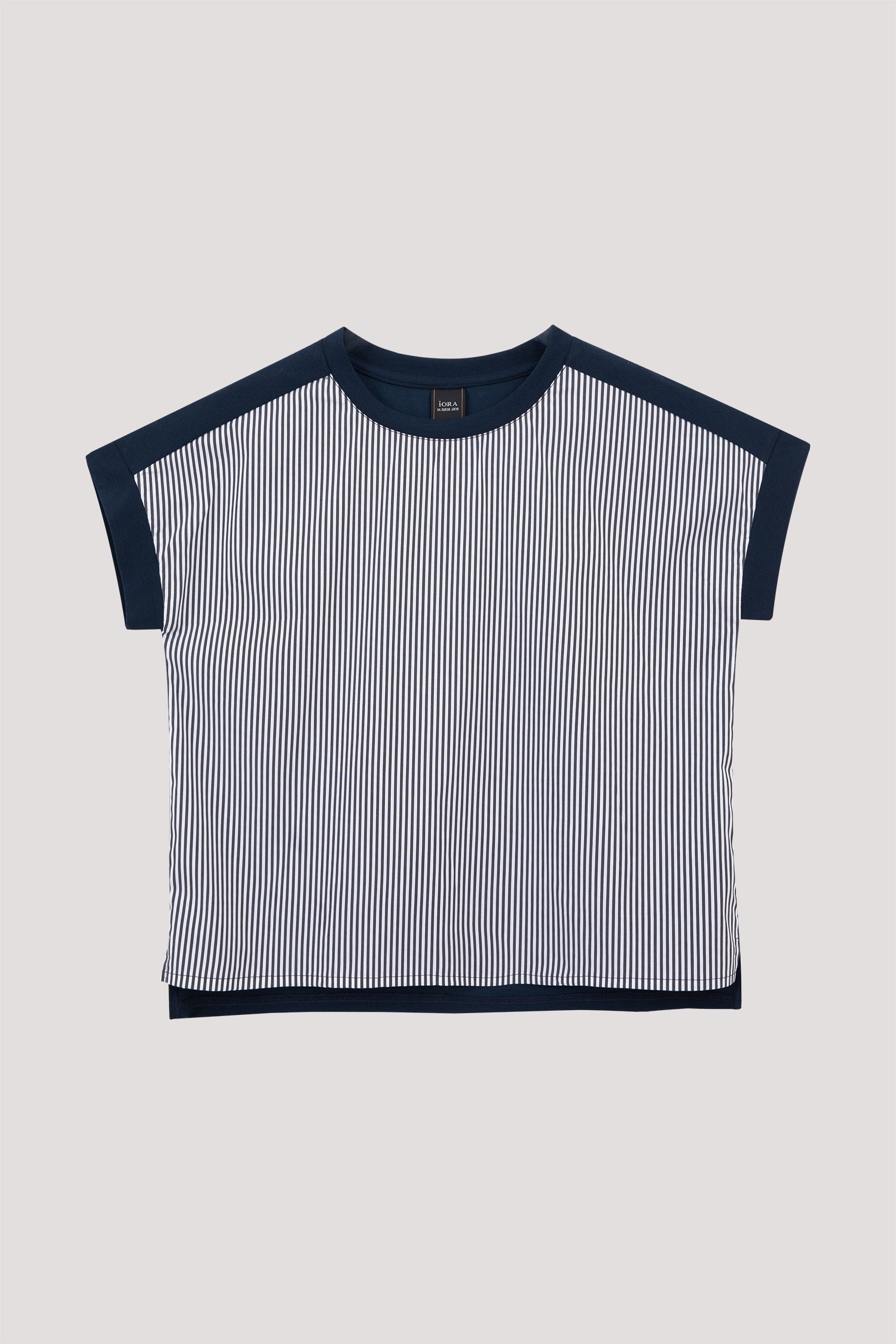 Contrast Fabric Tee