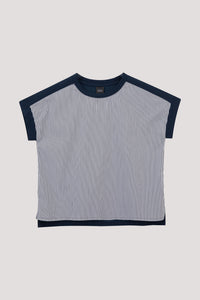 Contrast Fabric Tee