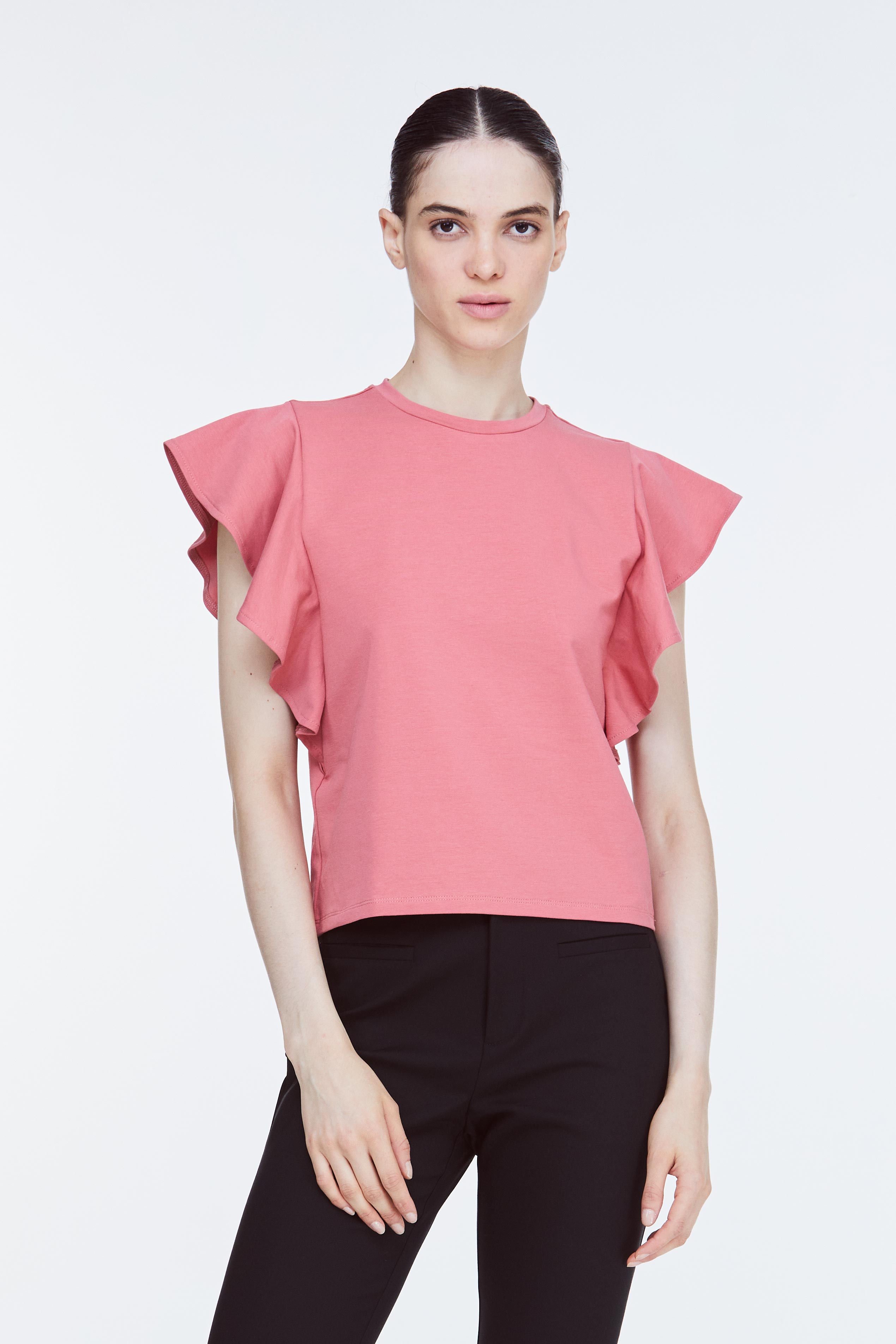 Butterfly Sleeves Blouse