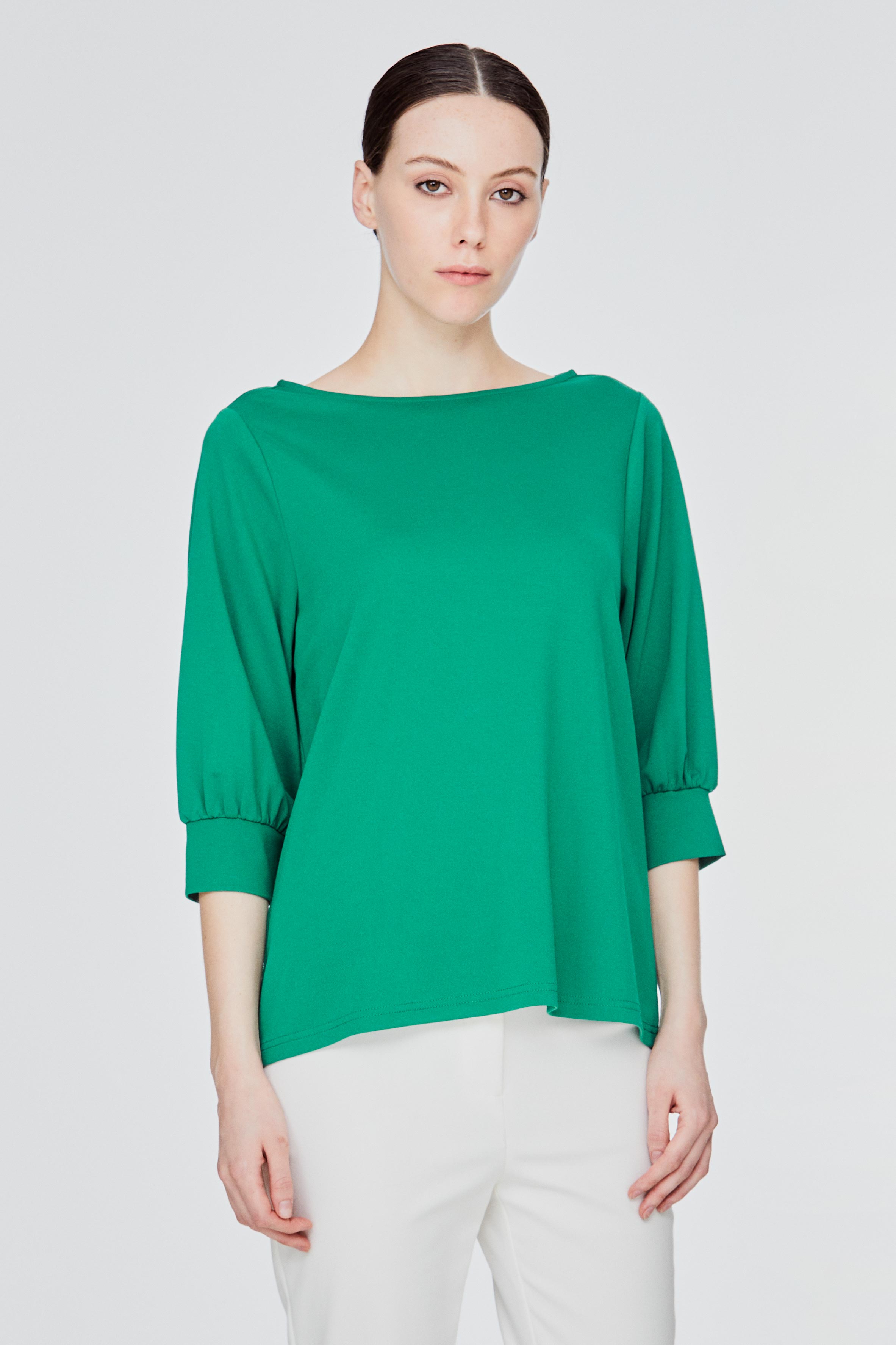 Three-Quartered Sleeved Top