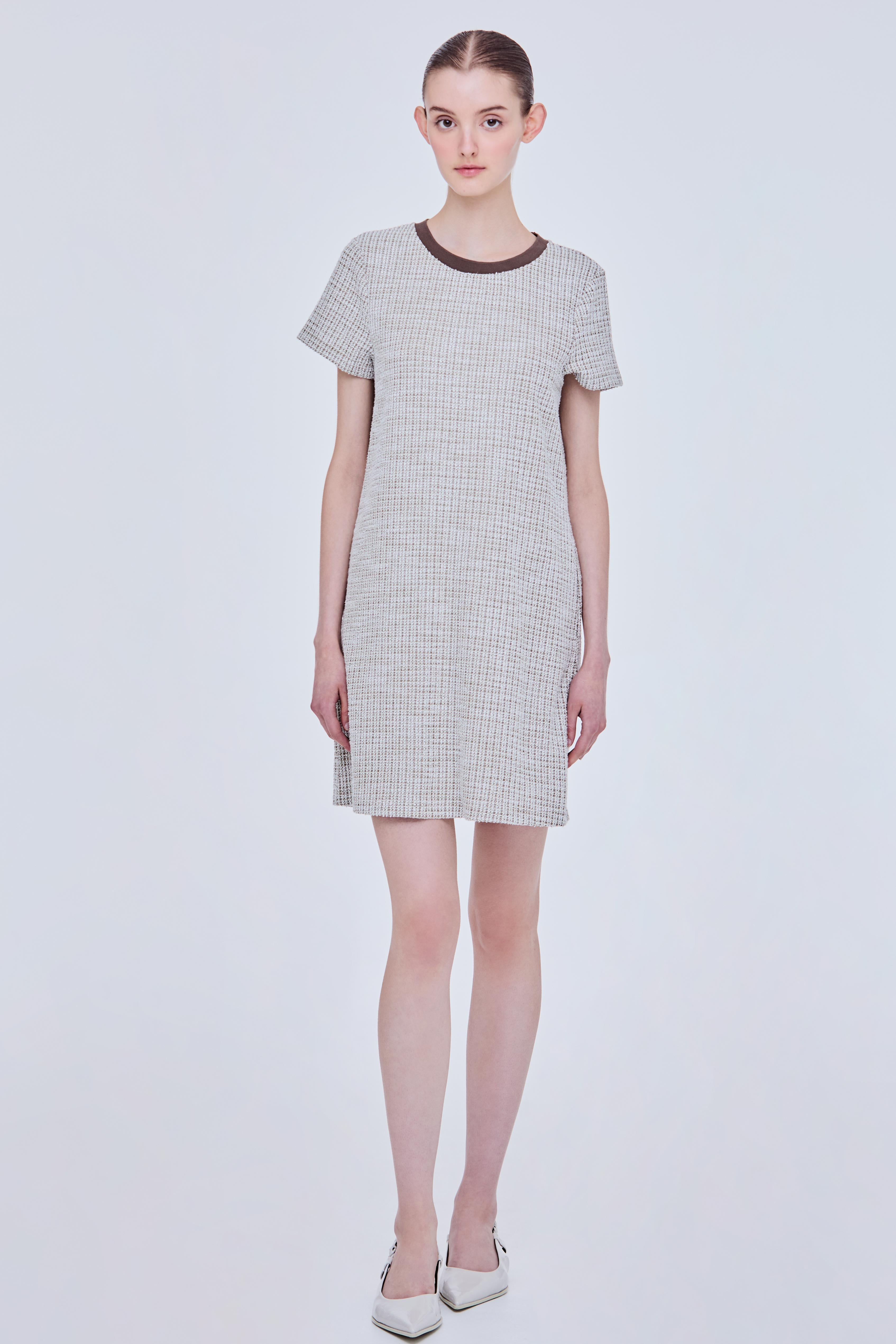 Tweed Boxy Dress
