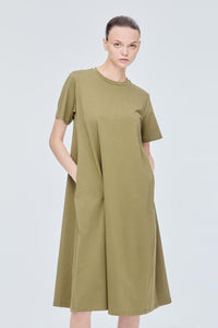 Flare Boxy T-Shirt Dress