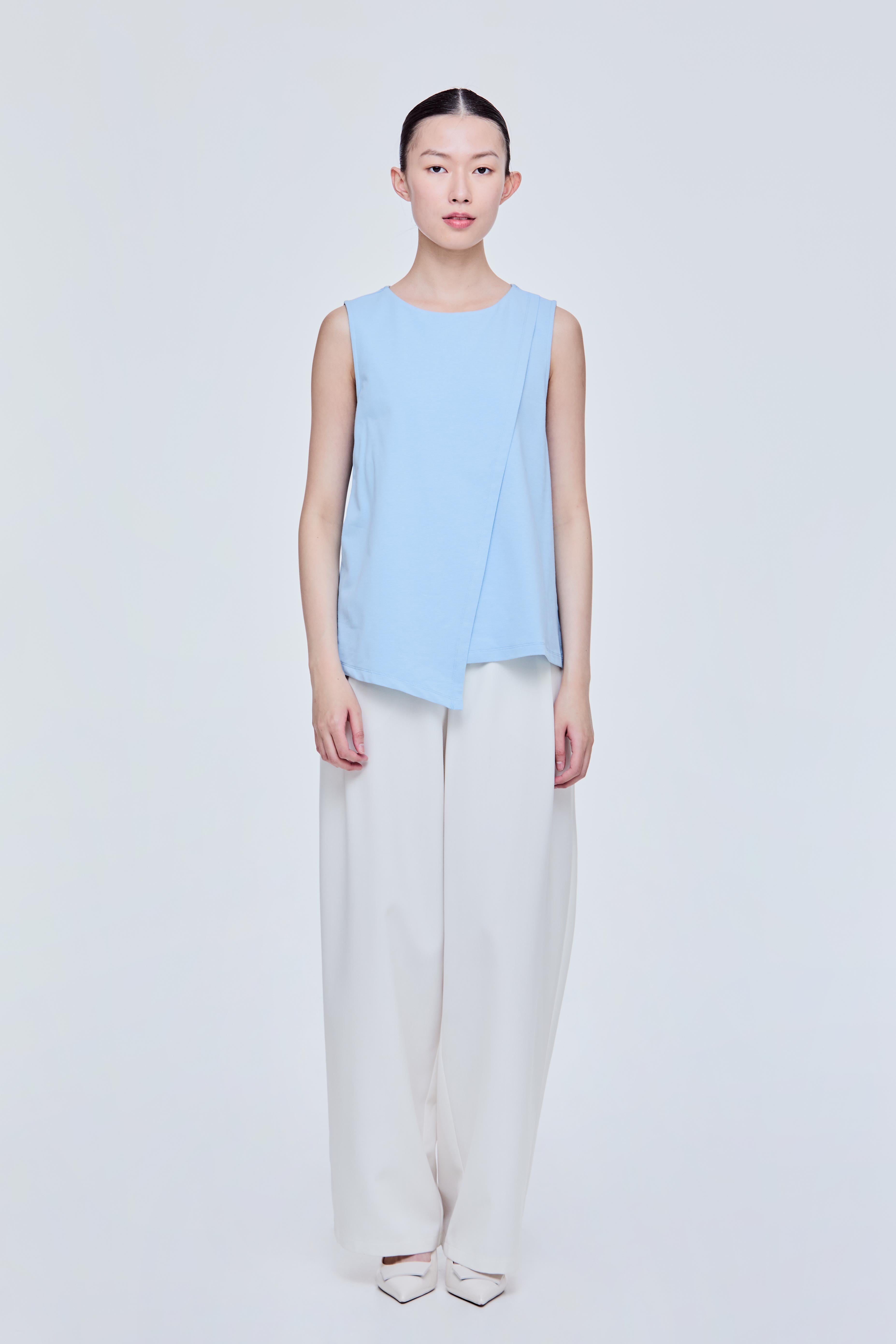 Asymmetrical Sleeveless Top