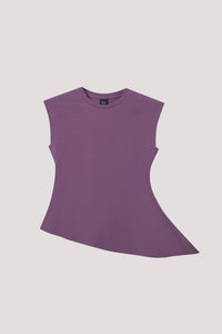 Asymmetrical Side Slit Top