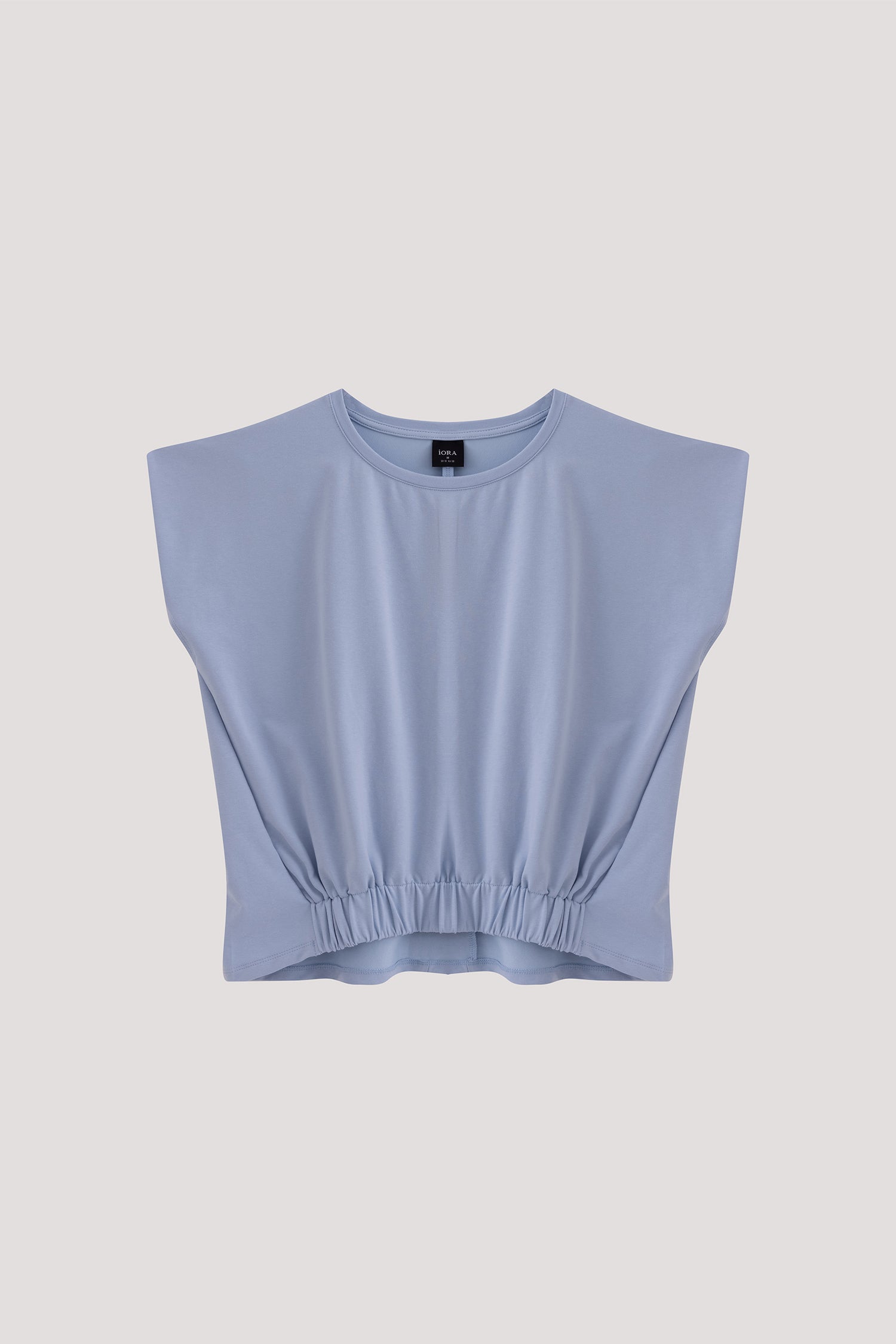 Elasticated Sleeveless Top