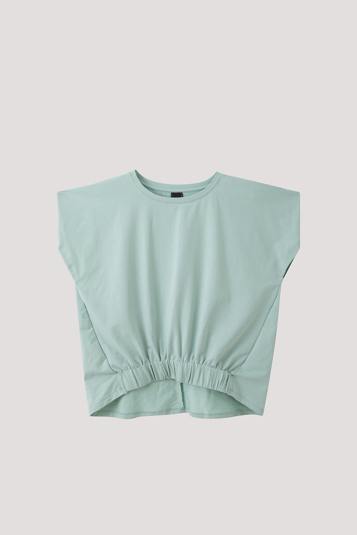 Elasticated Sleeveless Top