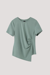 Asymmetrical Gathered Top