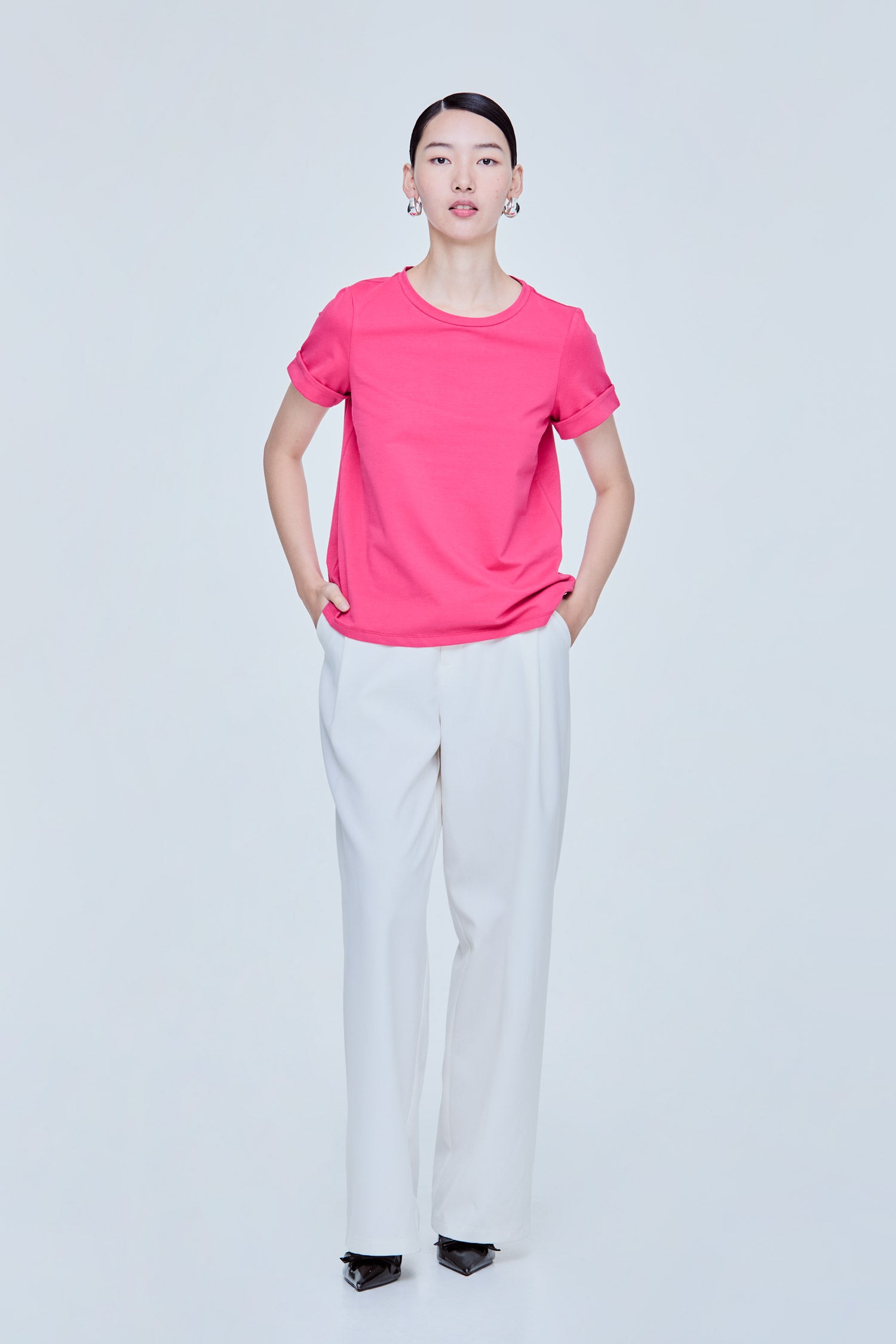 Basic Contrast Colour Tee