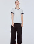 Basic Contrast Colour Tee