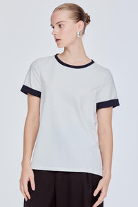 Basic Contrast Colour Tee