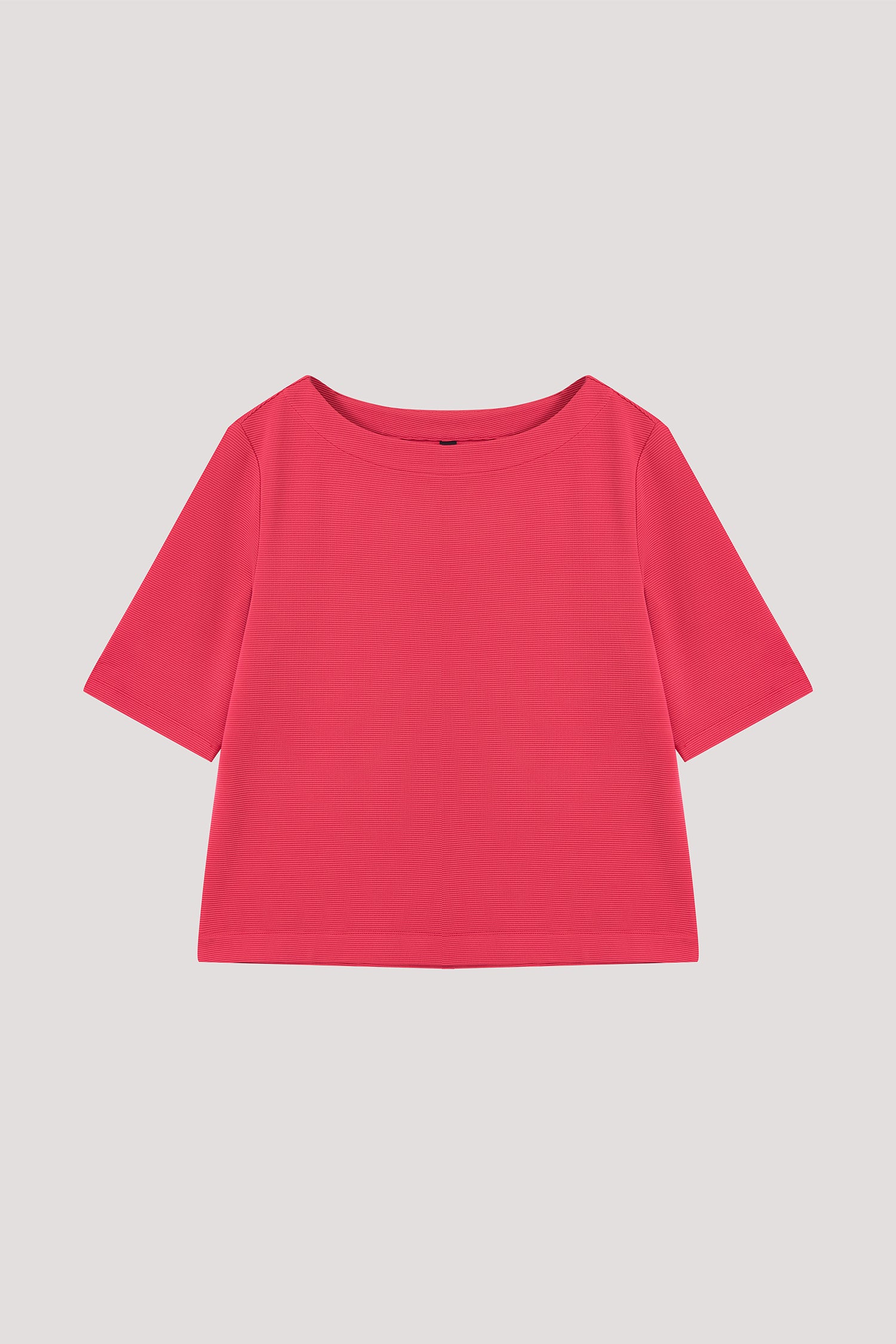 Fine Textured Half Sleeve Top
