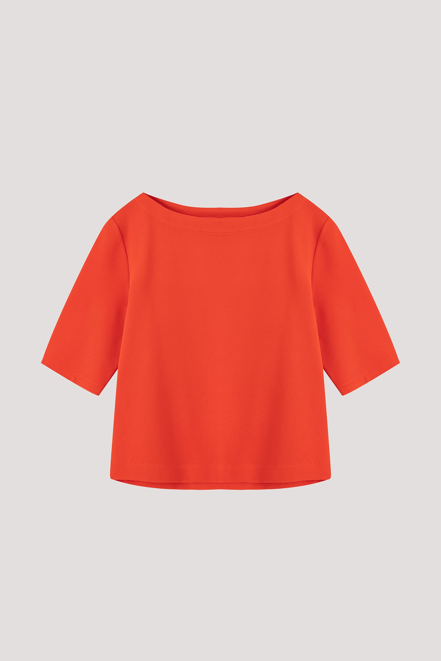 Fine Textured Half Sleeve Top