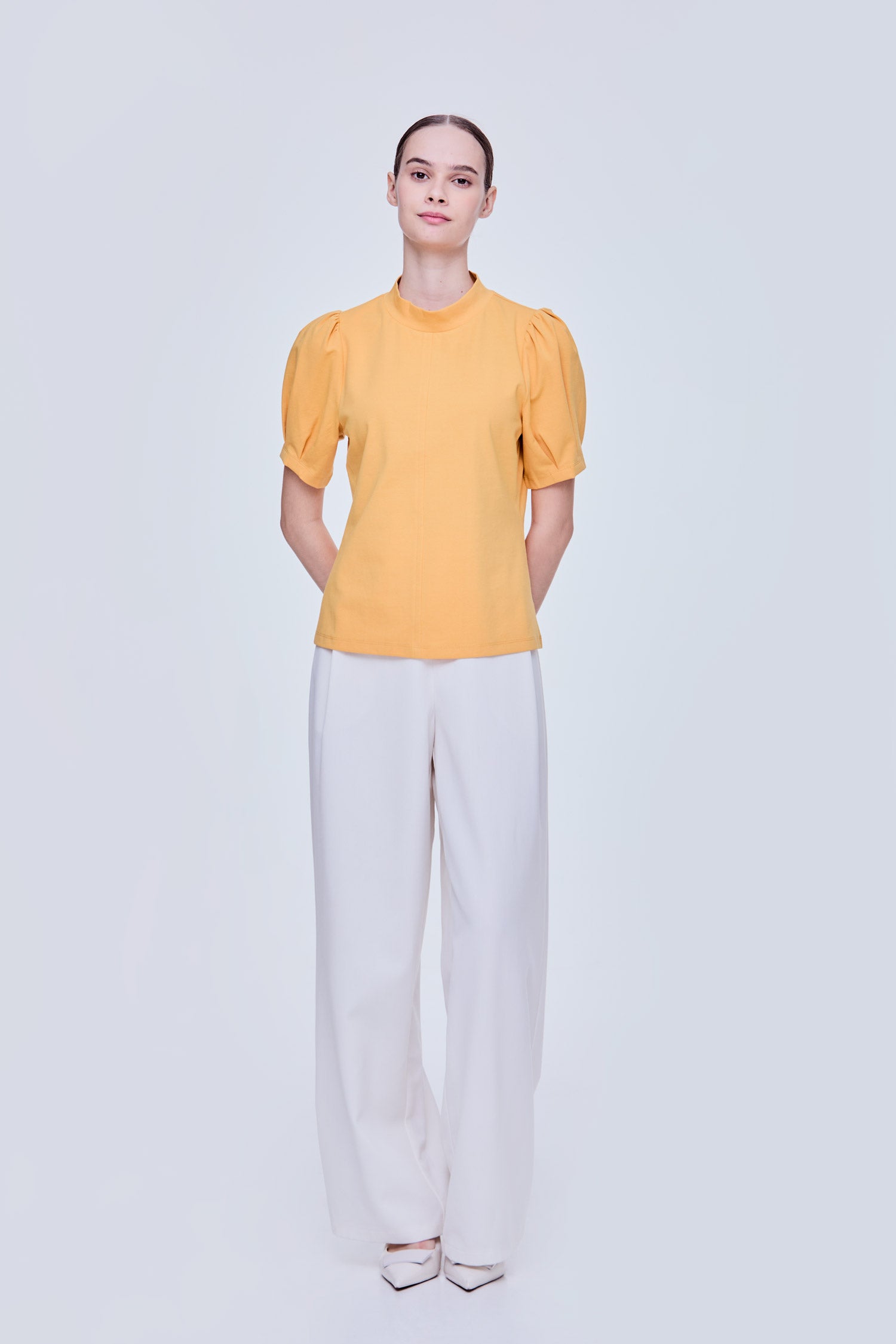 Easy Wear Puffed Sleeve Top