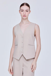 Basic Buttoned Waistcoat