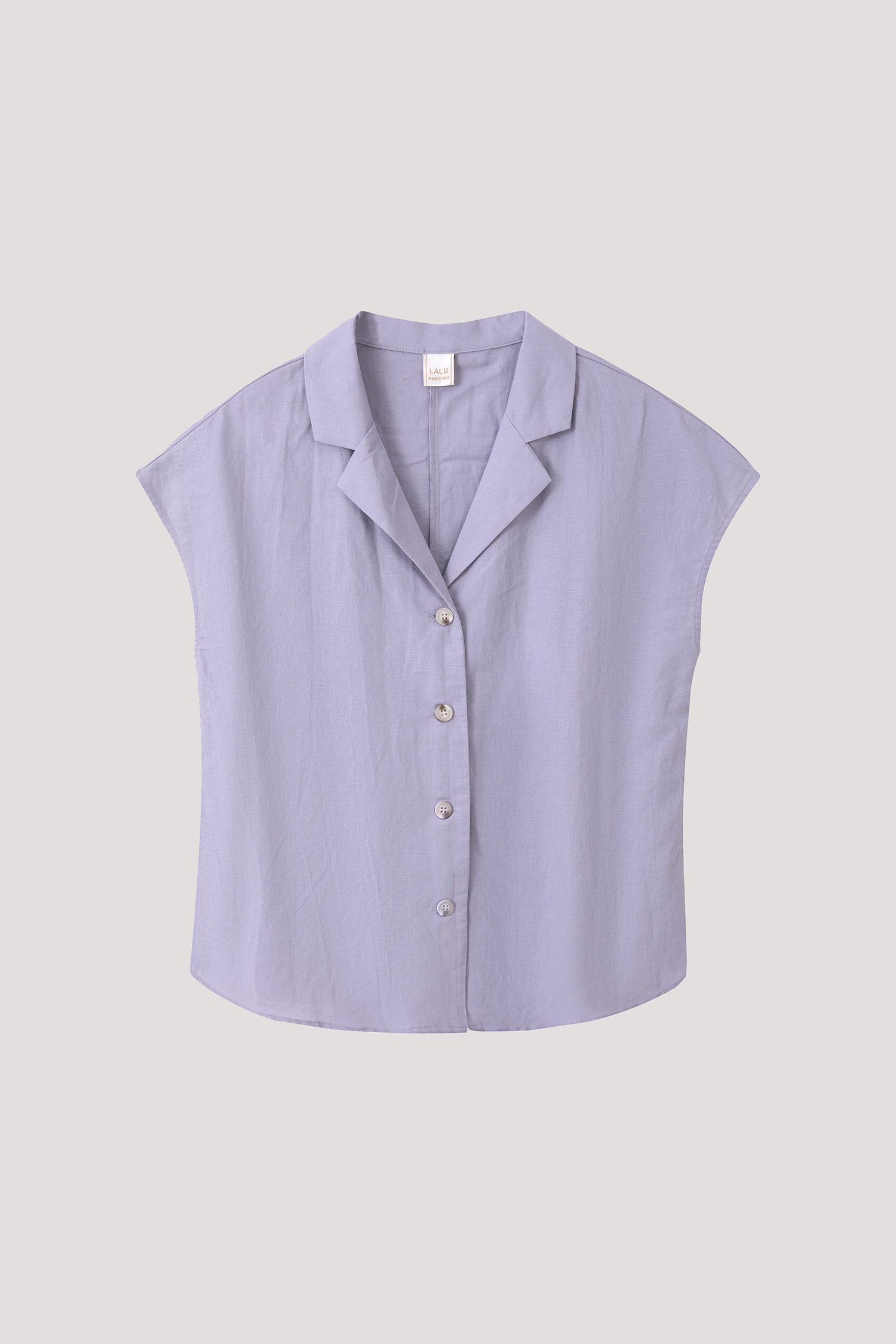 Boxy Lapel Blouse