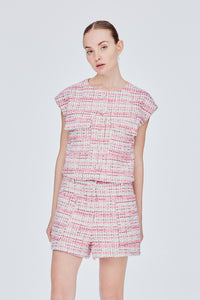 Magyar Tweed Top
