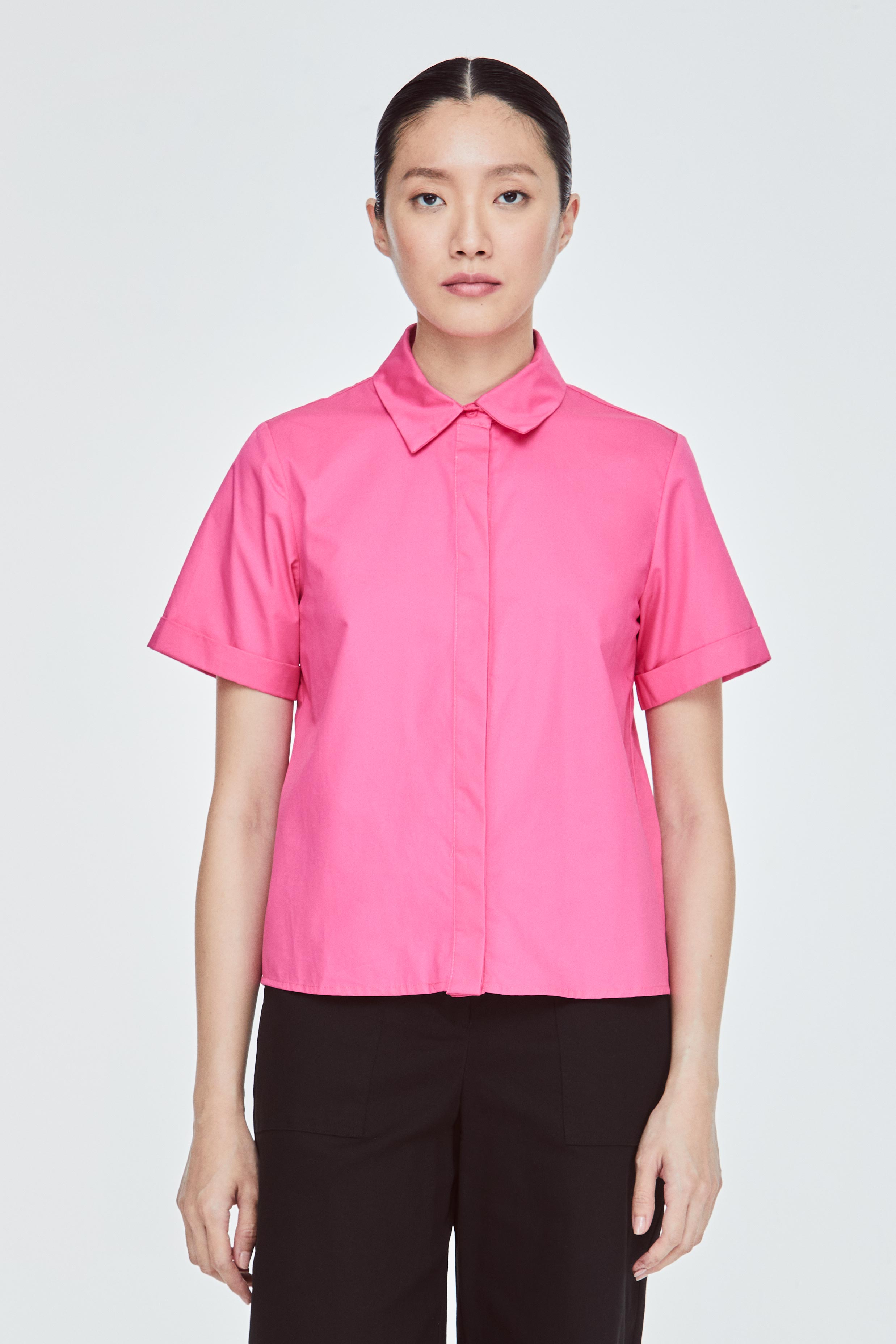 Collared Button Down Blouse – IORA