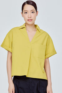 Front Pleated Relax Top