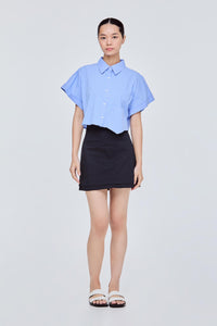 Cropped Collared Shirt