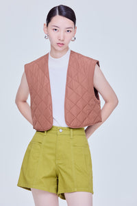 Quilted Puffer Vest