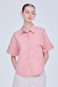 Short Sleeve Shirt Collar