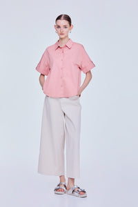 Short Sleeve Shirt Collar