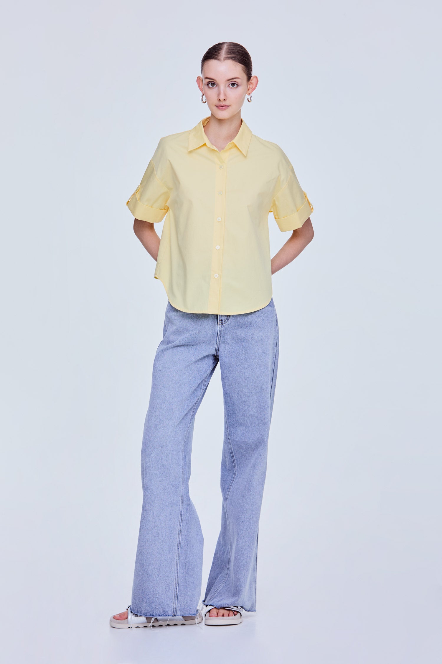 Short Sleeve Shirt Collar