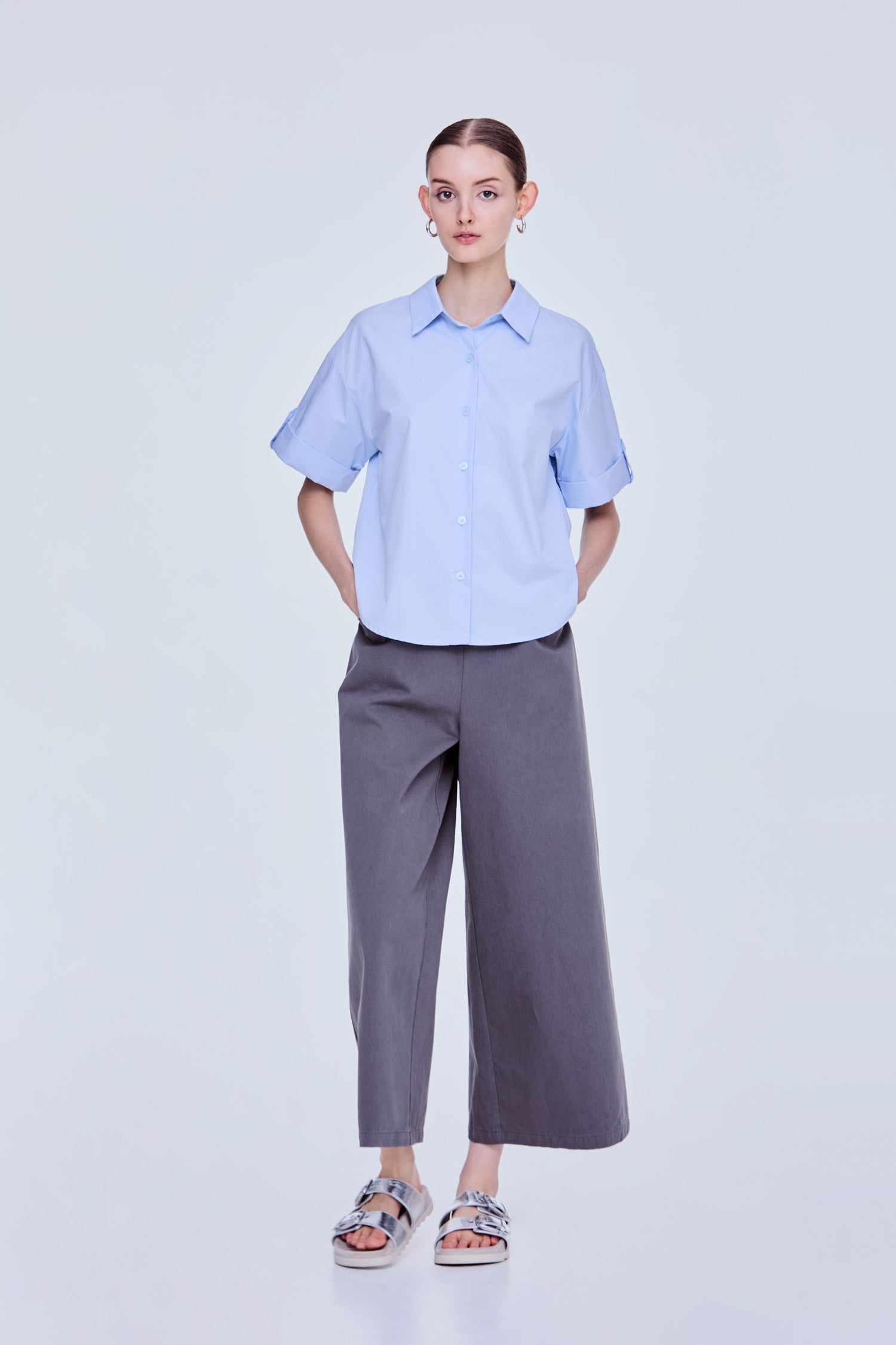 Short Sleeve Shirt Collar