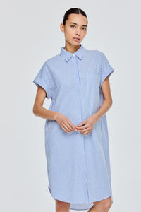 Relax Fit Denim Stripes Dress