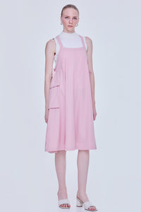 Pinafore Midi Dress
