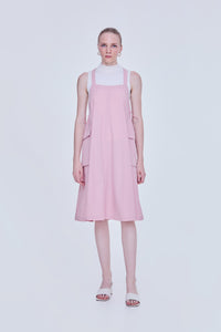 Pinafore Midi Dress