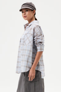 Soft Checks Shirt Blouse