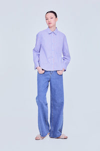 Asymmetrical Hem Shirt