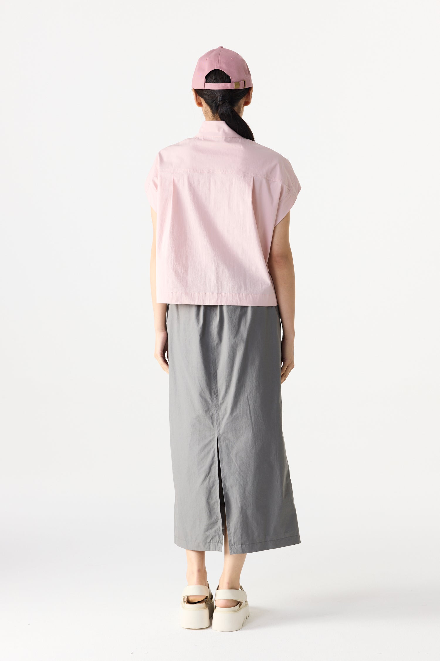 High-Neck Magyar Vest Top