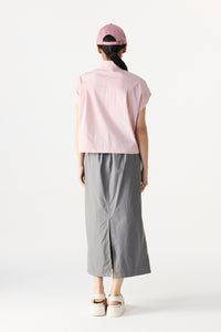 High-Neck Magyar Vest Top