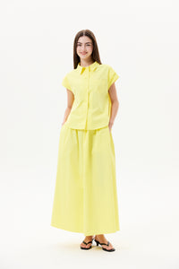 Paneled Sleeves Blouse