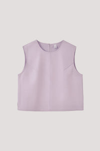 Boxy Tank Top - PALE LILAC