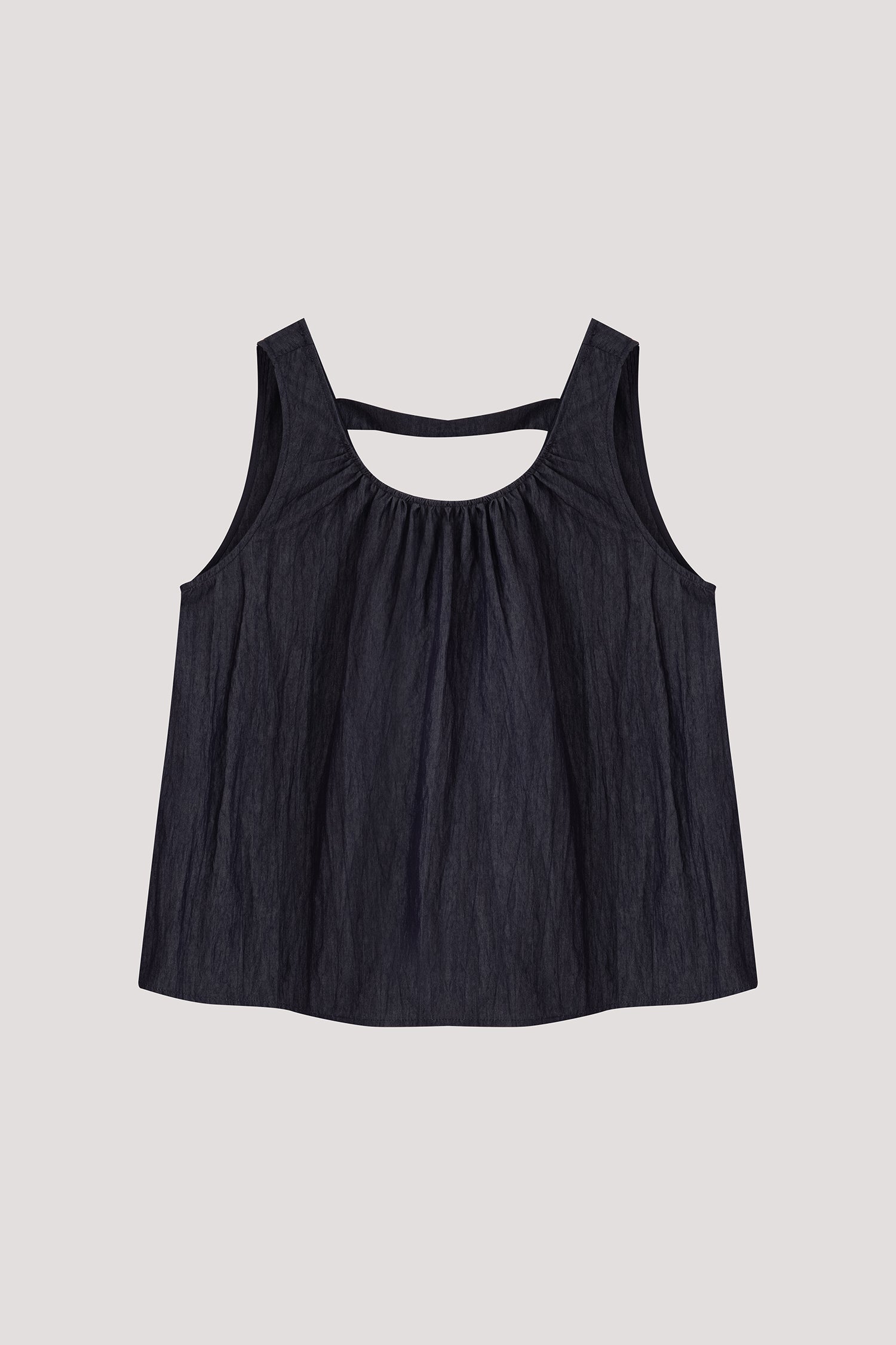 A-Line Gathered Tank Top