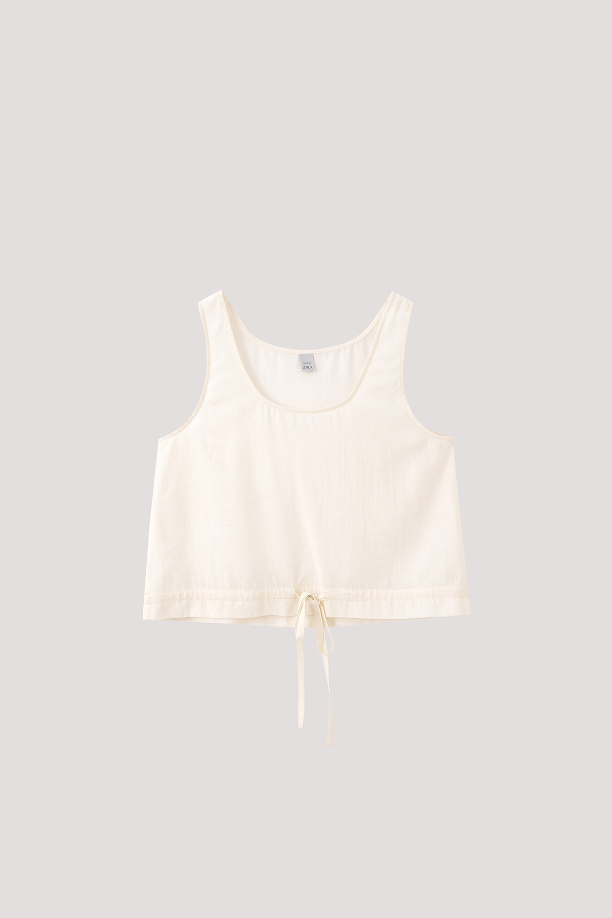 Drawstring Relaxed Tank Top